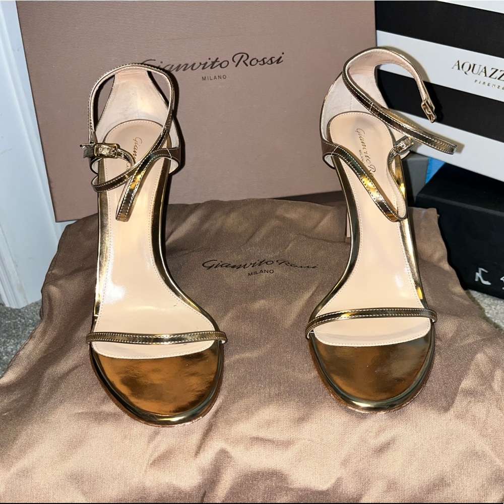 Gianvito Rossi Metal Mekong Heel - Picture 3 of 6